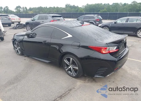 2017 Lexus Rc 200T 200T из США, поврежденный, VIN JTHHA5BCXH5006292